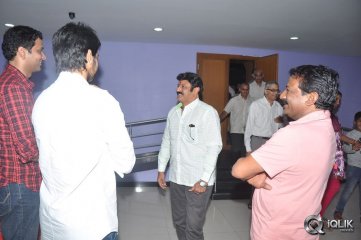 Balakrishna Watches Oohalu Gusagusalaade Movie